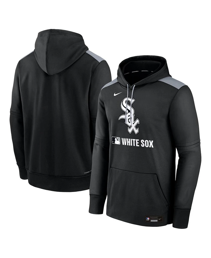 Nike Men's Black Chicago White Sox Authentic Collection Performance Pullover Hoodie