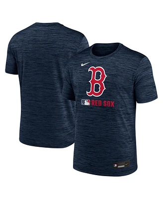 Nike Men's Navy Boston Red Sox Authentic Collection Velocity Performance Practice T-Shirt