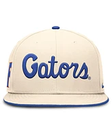 Nike Men's Natural Florida Gators Primetime True Performance Fitted Hat