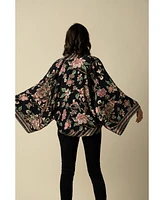 Raishma Studio Women's Hallie Black Kimono