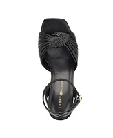 Tommy Hilfiger Women's Sarifina Knotted Block Heel Sandals