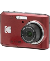 Kodak Pixpro FZ45 Friendly Zoom 16MP Full Hd Digital Camera, Red