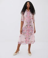 Raishma Studio Women's Pink Rose Dress