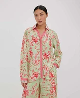 Raishma Studio Women's Naomi Green Shirt