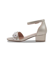 Kenneth Cole Reaction Little and Big Girls Cultivated Pearl Farah Heel Sandal