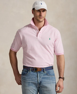 Polo Ralph Lauren Men's Big & Tall Striped Mesh Shirt