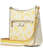 kate spade new york Hudson Spring Pansies Messenger Crossbody