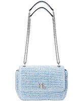 Lauren Ralph Woven Sophee Crossbody Bag