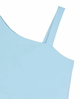Rare Editions Big Girls Asymmetrical Scrub Dress