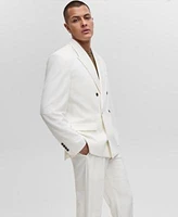Mode Of One Mens Relaxed Fit Double Breasted Blazer Suit Pants Exclusively At Macys