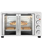 MegaChef 30 Quart French Door Multi-Function Electric Toaster Oven