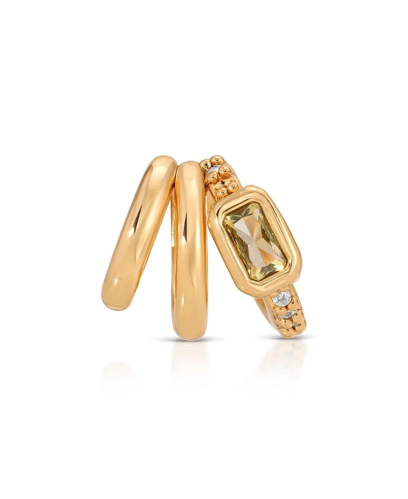 Ettika Cluster Ear Cuff Earrings