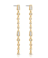 Ettika Crystal Linear Earrings