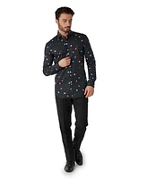 OppoSuits Men's Printed Theme Party Shirts For Men