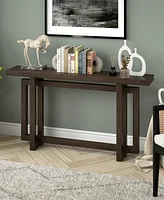 Hudson & Canal 55" Breslow Wide Rectangular Console Table