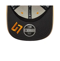 New Era Big Boys and Girls Lando Norris Orange/Anthracite McLaren F1 Team 2025 Replica 9FIFTY Stretch-Snap Trucker Hat
