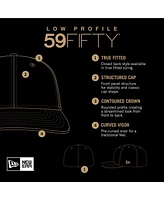 New Era Men's Navy Tampa Bay Rays National Baseball Hall of Fame Low Profile 59FIFTY Fitted Hat