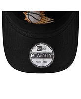 New Era Men's Black Phoenix Suns Throwback Corded 9TWENTY Adjustable Hat