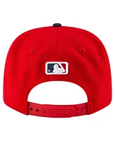 New Era Men's Red/Black Cleveland Guardians Player Replica 9SEVENTY Adjustable Hat