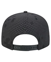 New Era Men's Black New York Jets Midnight Ink Pop Outline 9FIFTY Snapback Hat