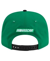 New Era Men's White/Green Mark Martin Quaker State 9SEVENTY Stretch-snap Hat
