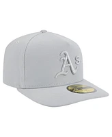 New Era Men's Gray Athletics Colorpack 59FIFTY Fitted Hat