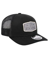 New Era Men's Gray Pittsburgh Pirates Labeled 9SEVENTY Stretch-Snap Adjustable Hat