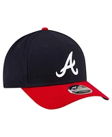 New Era Men's Navy Atlanta Braves Player Replica 9FORTY Adjustable Hat
