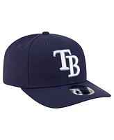 New Era Men's Navy Tampa Bay Rays Player Replica 9SEVENTY Adjustable Hat