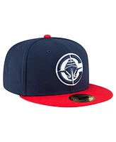 New Era Men's Navy/Red La Clippers 2-Tone 59FIFTY Fitted Hat