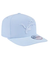 New Era Men's Light Blue Detroit Lions Color Pack 9FIFTY Snapback Hat