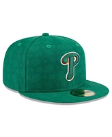 New Era Men's Kelly Green Philadelphia Phillies St. Patrick's Day 59FIFTY Fitted Hat