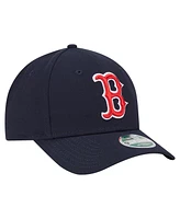 New Era Big Boys and Girls Navy Boston Red Sox Player Replica 9FORTY Adjustable Hat