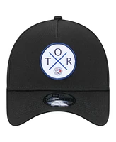 New Era Men's Black Toronto Blue Jays 9FORTY A-Frame Adjustable Hat