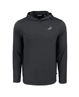Cutter & Buck Men's Black Los Angeles Dodgers Coastline Epic Comfort Eco Hoodie T-Shirt