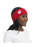 ZooZatz Red Wisconsin Badgers Fashion Knit Headband