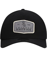 New Era Men's Black Chicago White Sox Labeled 9SEVENTY Stretch-Snap Adjustable Hat