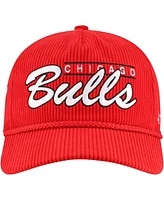 '47 Brand Men's Red Chicago Bulls Double Header Sidepatch Cord Hitch Adjustable Hat