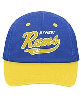 Outerstuff Baby Boys and Girls Royal/Gold Los Angeles Rams My First Tail Sweep Slouch Flex Hat