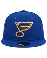 New Era Men's Navy St. Louis Blues Core 59FIFTY Fitted Hat