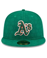 New Era Men's Kelly Green Athletics St. Patrick's Day 59FIFTY Fitted Hat