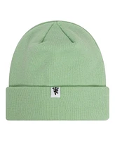 New Era Women's Light Green Manchester United Seasonal Cuffed Knit Hat