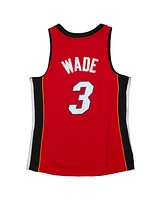 Mitchell & Ness Women's Dwyane Wade Red Miami Heat 2005/06 Hardwood Classics Swingman Jersey