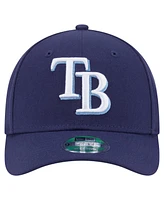 New Era Big Boys and Girls Navy Tampa Bay Rays Player Replica 9FORTY Adjustable Hat