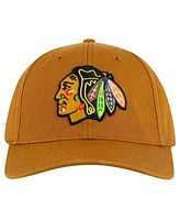 American Needle Men's Tan Chicago Blackhawks Hepcat Washed Twill Adjustable Hat