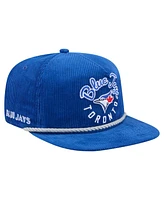 New Era Men's Royal Toronto Blue Jays Full Circle Corduroy Golfer Adjustable Hat