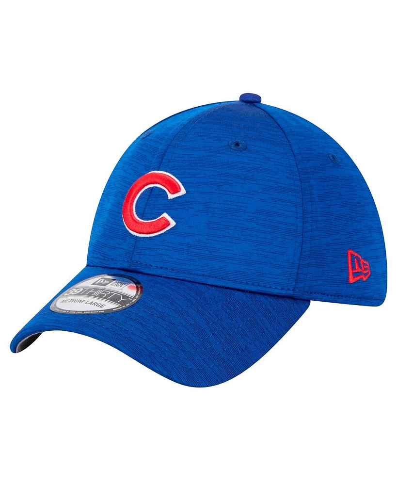New Era Men's Royal Chicago Cubs Tech 39THIRTY Flex Hat