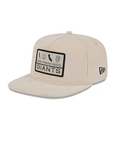 New Era Men's White San Francisco Giants Summer Essential Golfer Snapback Hat