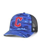 '47 Brand Men's Blue Cleveland Guardians Fiji Trucker Adjustable Hat