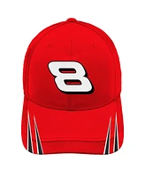 Jr Motorsports Official Team Apparel Men's Red Dale Earnhardt Jr. Budweiser Element Adjustable Hat